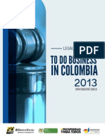 Legal Guide to Do Business in Colombia 2013 Chapter 3