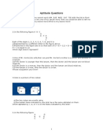 Aptitude Questions Solved With Explanations