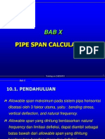 Bab 10 Pipe Span Calculation