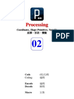 Processing: Coordinates, Shape Primitives, Variable