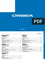Manual ORBEA de reparación de bicicletas - 2013