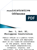 Adminisrative Offenses in The DepEd