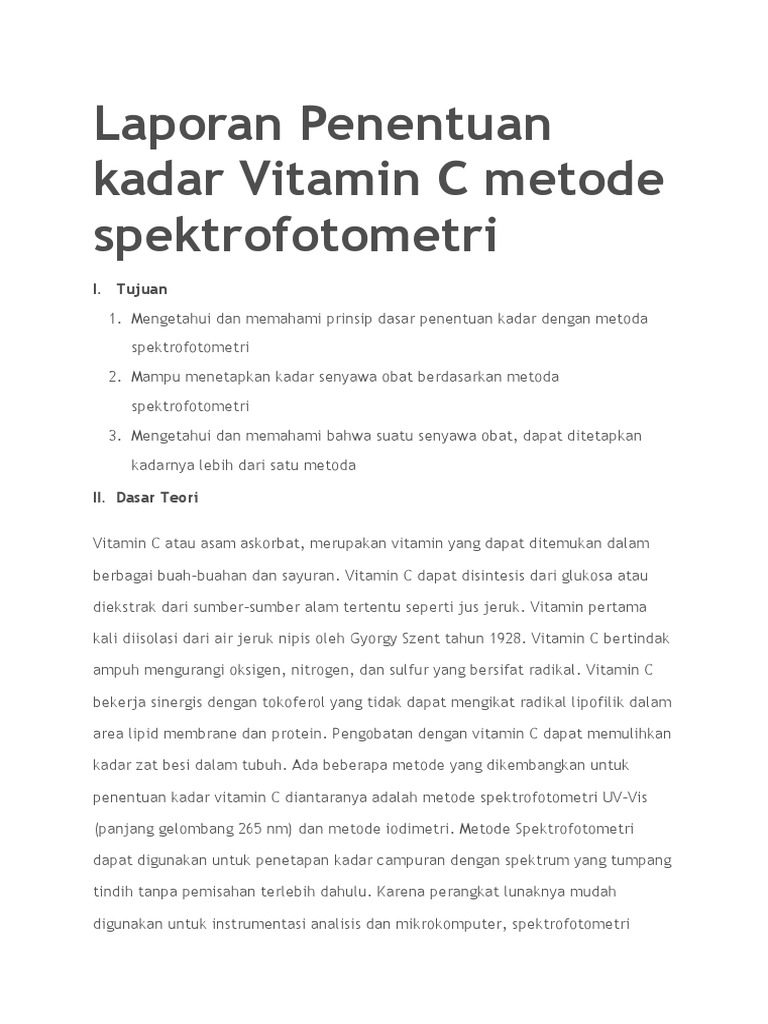 Vitamin C Web