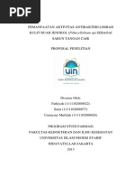 Download Pemanfaatan Aktivitas Antibakteri Limbah Kulit Buah Jengkol by Sutar LF SN211147011 doc pdf