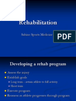 Rehabilitation: Sabino Sports Medicine I