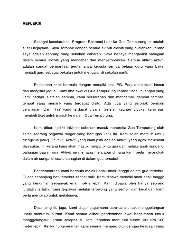 Refleksi Waj Pdf