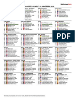 Startlist 3 J F O