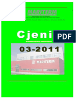 Mariterm Cjenik Ozujak 2011