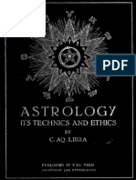 C.aq Libra Astrology Its Technics and Ethics