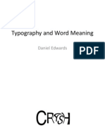 Typography and Word Meaning