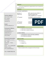 R.Santhosh BE Production Engineer Resume