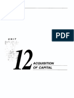 Unit12-Acquisition of Capital