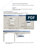 How To Configure DH+ Between Panelview Plus and Slc504 Using 2711P-Rn6