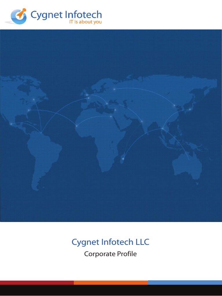 Infotech LLC Corporate Profile PDF Application Software