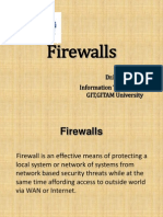 Firewalls: Dr.P.V.Lakshmi Information Technology GIT, GITAM University