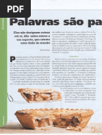 palavras são aprte de um todo