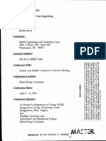 Economics of Natural Gas Upgrading DOE 1995