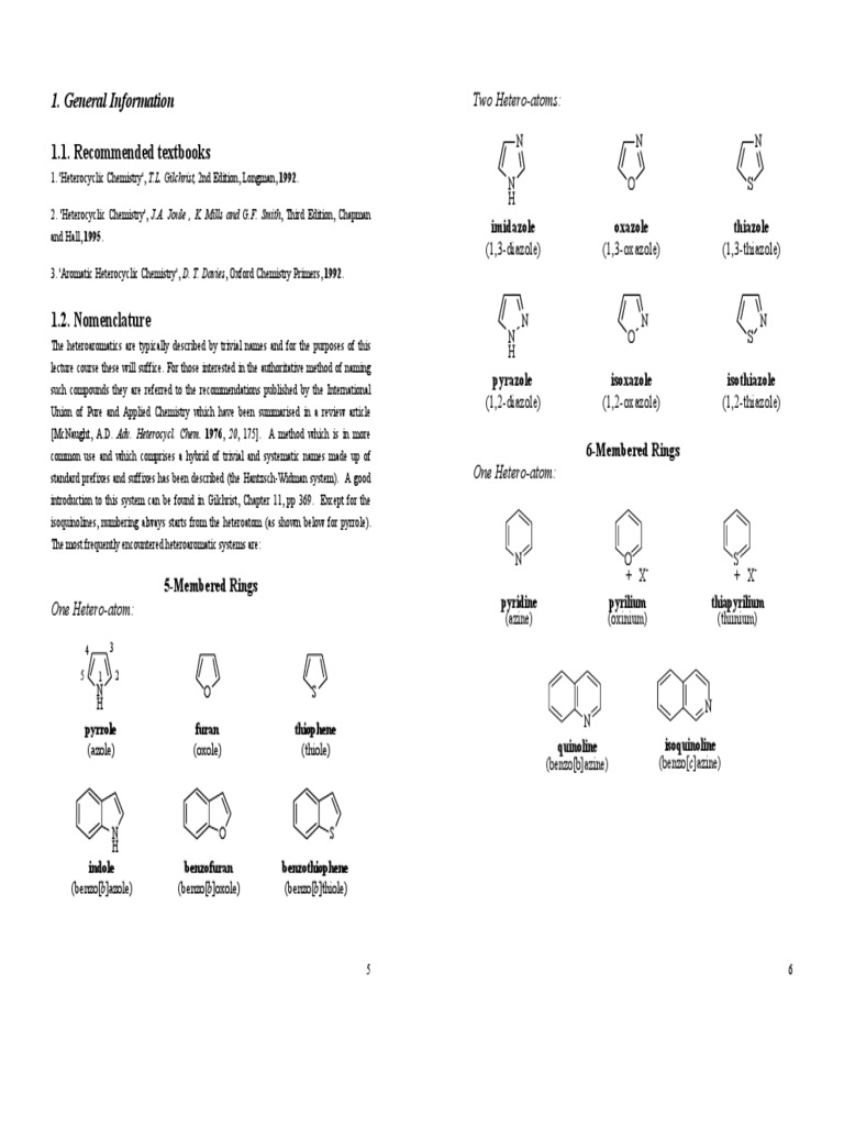 Heterocyclic Aromatic Compounds Overview | PDF | Pyridine | Aromaticity