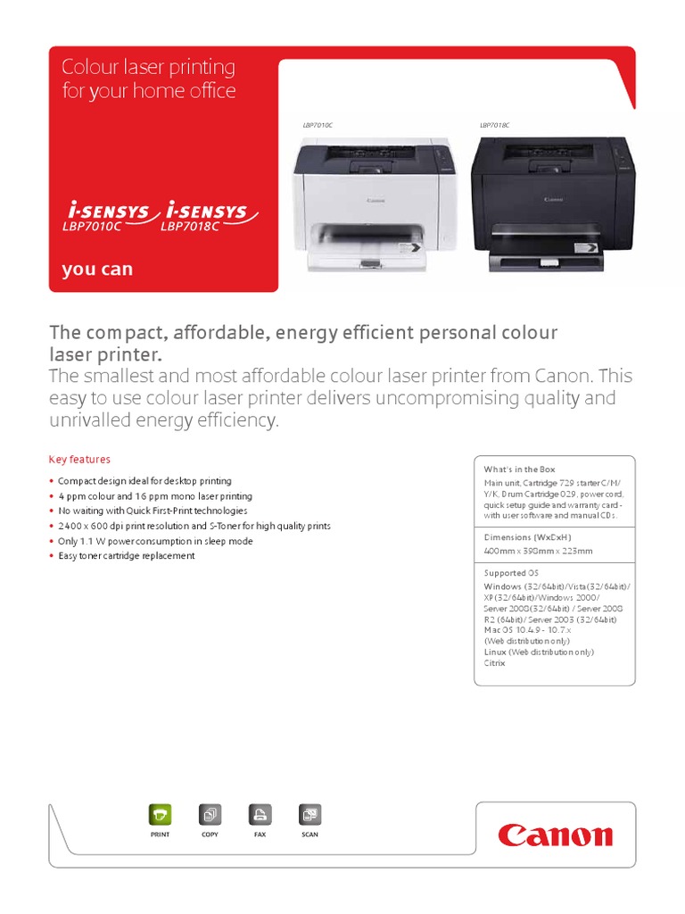 Colour Laser Printing For Your Home Office: You Can | PDF | Computers
