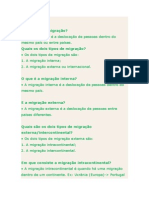 O Que É Uma Migração