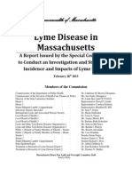 Lyme Report of Massachusetts
