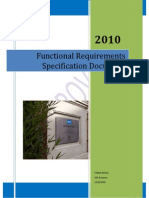 Functional Requirements Specification Document For KSS Deanery