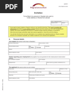 Application Letter For Irish Visa | PDF