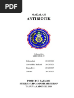 Makalah Antibiotik