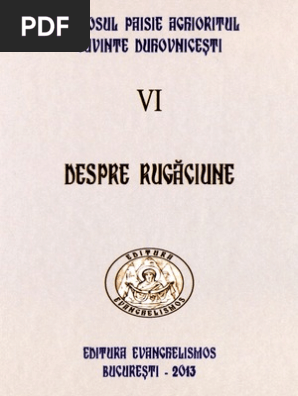 Despre Rugaciune Cuviosul Paisie Aghioritul