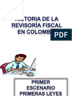 Historia de La Revisoria Fiscal en Colombia