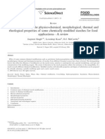 Factors Influencing Chemically Modified Starches