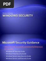 Windows Hardening