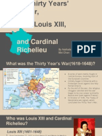 Thirty Years War, Louis XIII, and Cardinal Richelieu