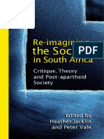 Re-Imagining The Social in South Africa: Critique, Theory and Post-Aparheid Society