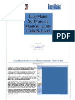 EasyMaint Vision Global Software de Mantenimiento