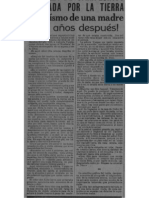 Entrevista A Sobreviviente Del Terremoto de Fraijanes de 1888 (Periódico La Información, 15 de Abril de 1910)