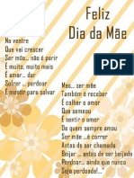 Feliz Dia Das Mães