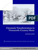 Chromatic Transformations in 19th Century Music