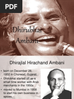 Dirubhai Ambani Ppt