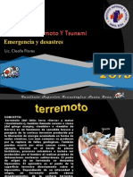 Temblor. Terremoto y Tsunami