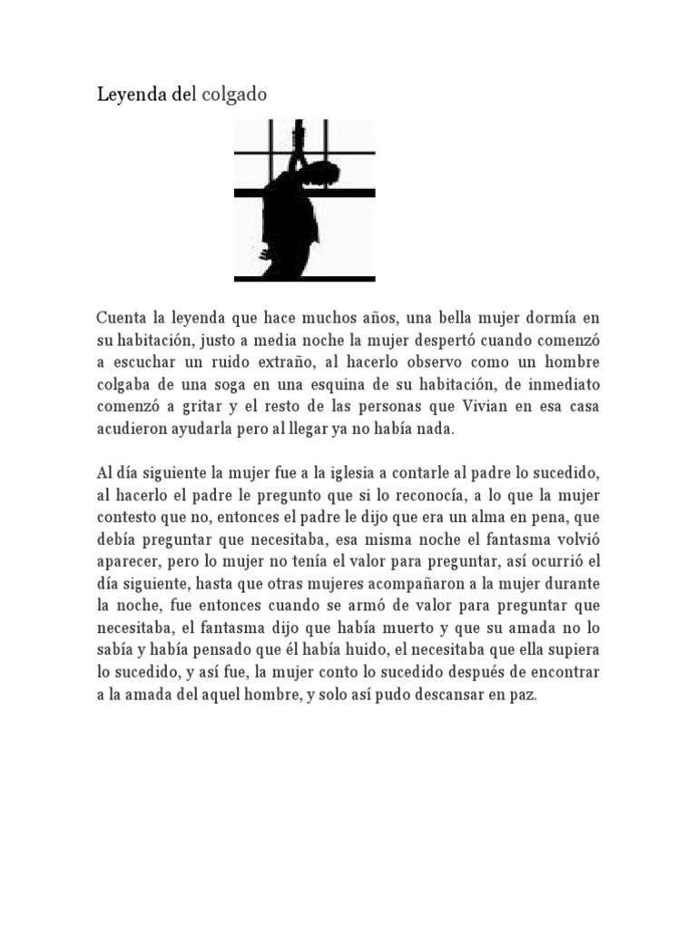 Leyendas Cortas de México | PDF | México | Fantasmas