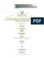 Drug Study Lay-Out