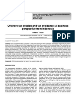 Offshore Tax Evasion and Tax Avoidance: A Business Perspective From Indonesia