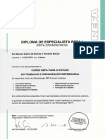 Diploma REFA para Estudo Empresarial