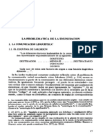 T07-KERBRAT - ORECCHIONI, CATHERINE (1997, (1987) ), Capítulo I. La Problemática de La Enunciación, en La Enunciación (17-44), Buenos Aires, Edicial