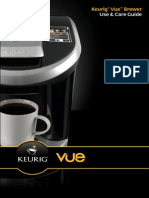 Keurig Vue Cleaning