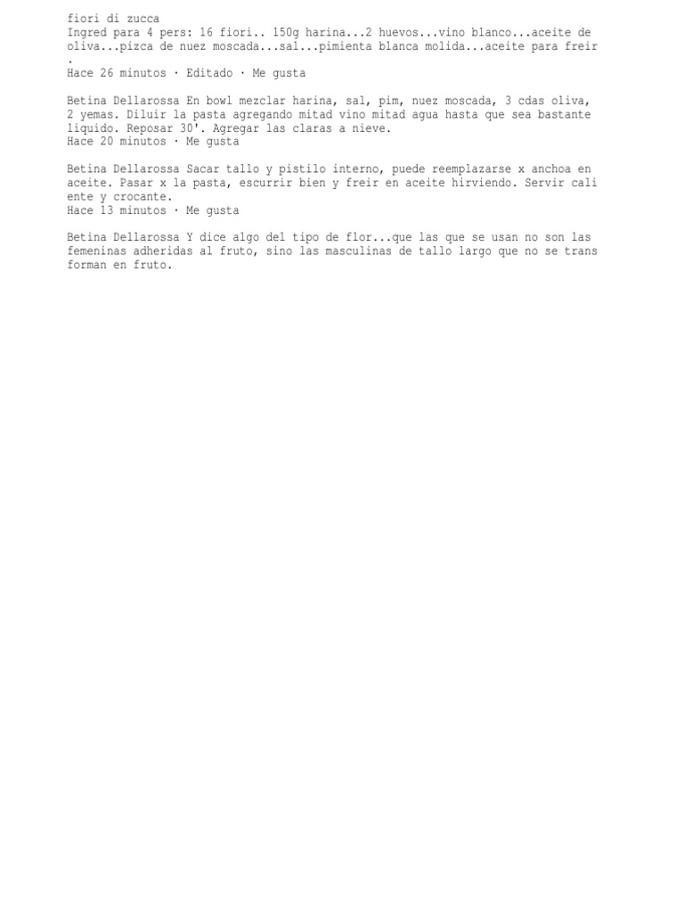 Fiori Di Zucca PDF