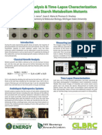 Plant Growth Analysis & Time-Lapse Characterization of Arabidopsis Starch Metabolism Mutants