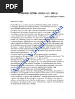 A Reforma Íntima Começa no Berço Américo Marques Canhoto