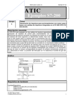 S7-200 CPU 214 Generación de Pulsos para Control Motor Paso A Paso